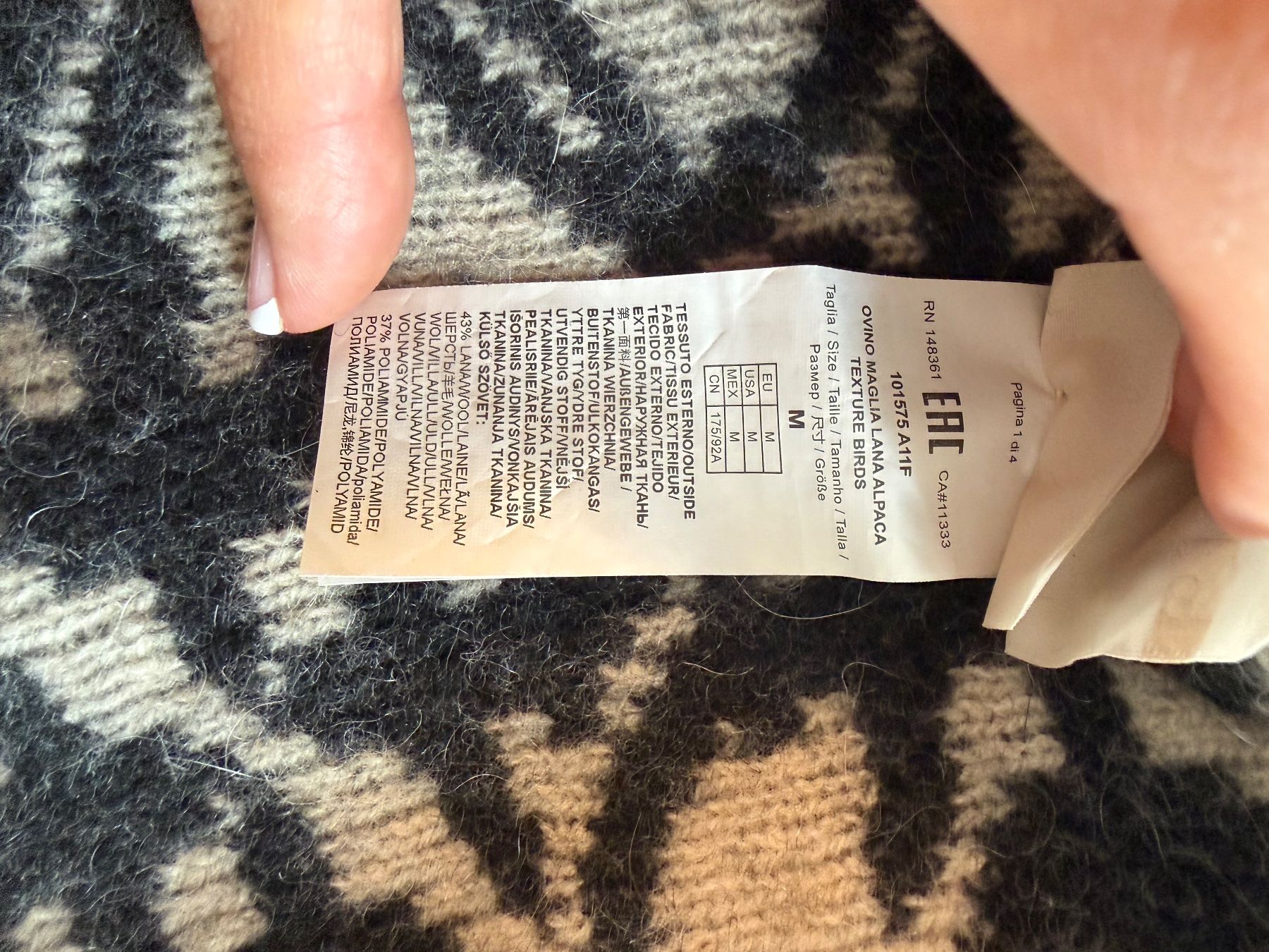 Pinko Maglioni & Felpe: Pull court Pinko - Taille M – Usato da Bülach venduto da VP7773 4
