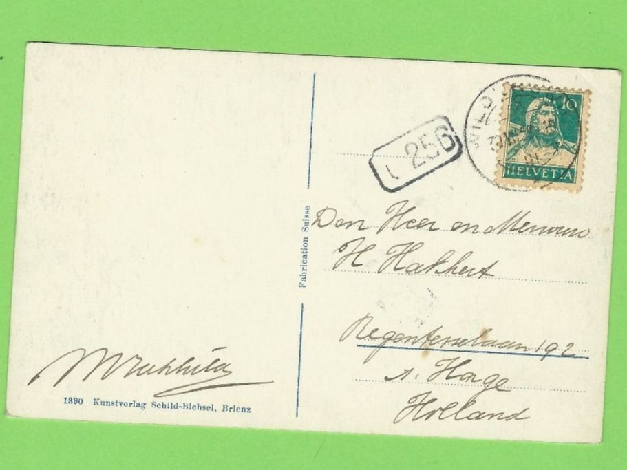 Cartes postales: Giesbachfälle – D'occasion à Zürich par t24_de 1