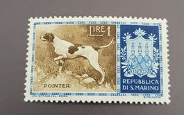 San Marino motiv briefmarke