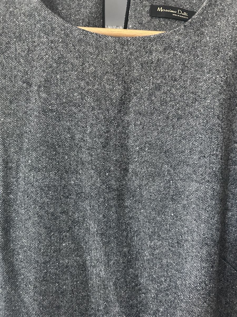 Massimo Dutti Vestiti: Kleid Massimo Dutti Wolle mit Seide grau Grösse 36 – Usato da St. Gallen venduto da jojan 2