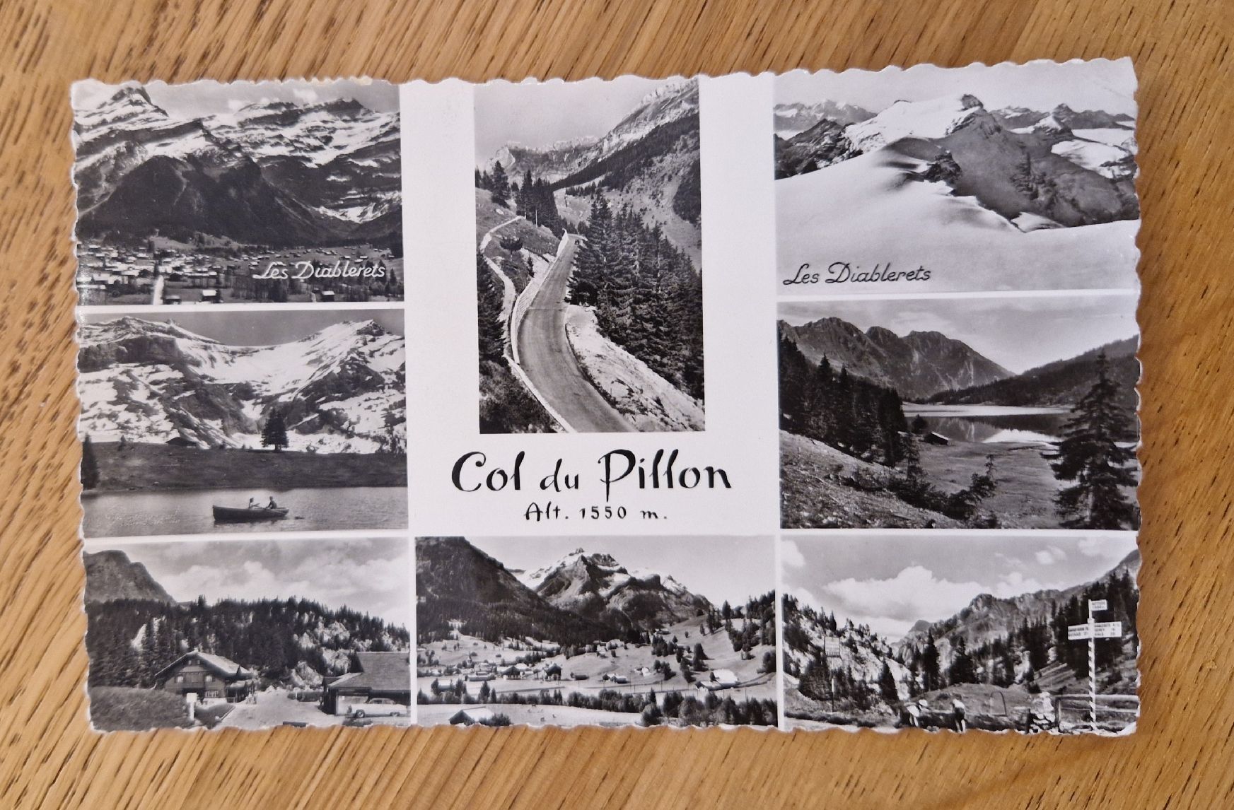 Ansichtskarten: 4 Karten Col de Pillon – Gebraucht aus Ebikon von Donar50 2