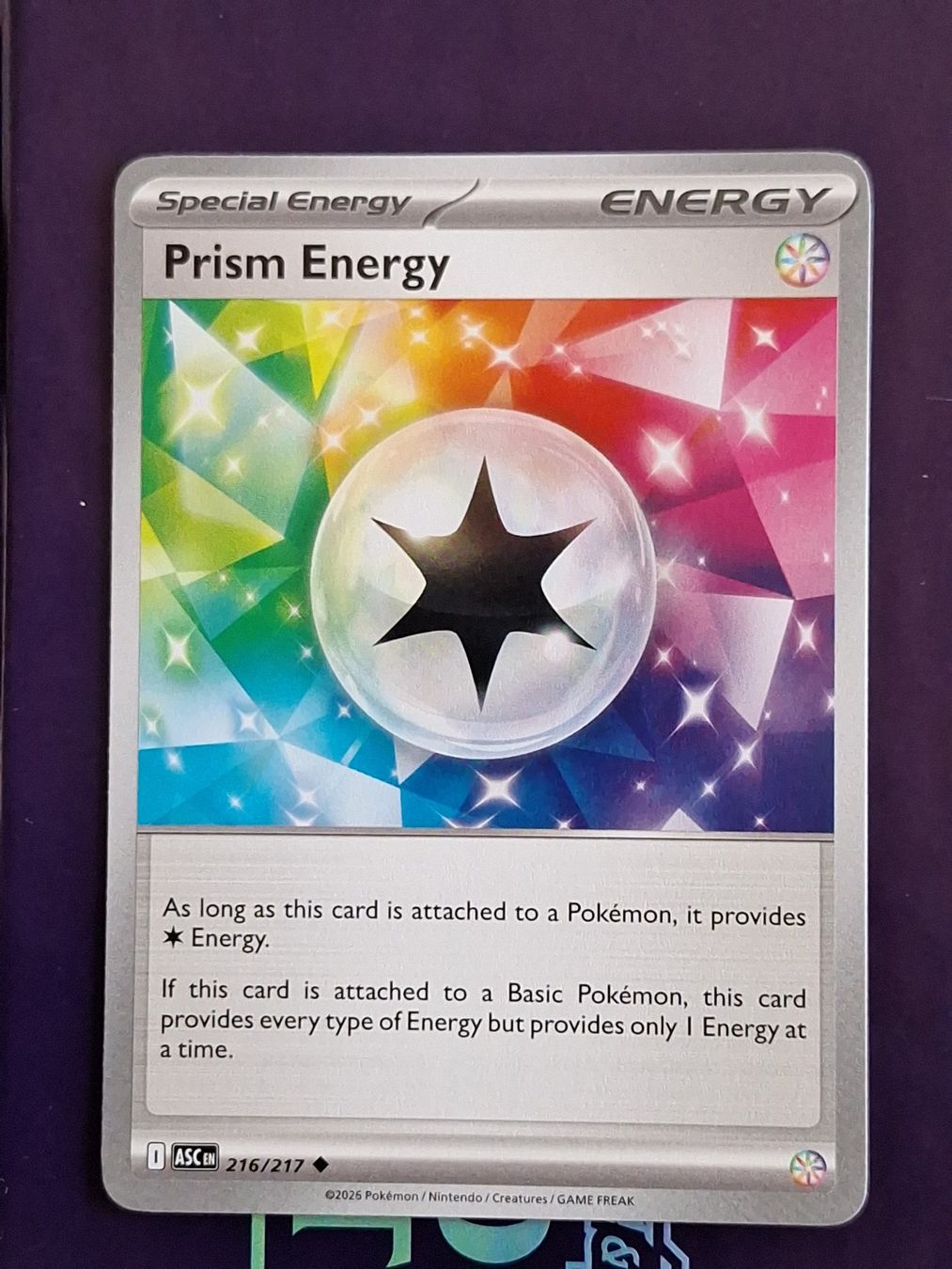 Pokémon Sammelbilder & Trading cards: Prism Energy - Pokemon Ascended Heroes – Gebraucht aus Altstätten SG von GGsGameshop