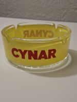 Cynar Aschenbecher Vintage Werbeaschenbecher Gelbes Glas