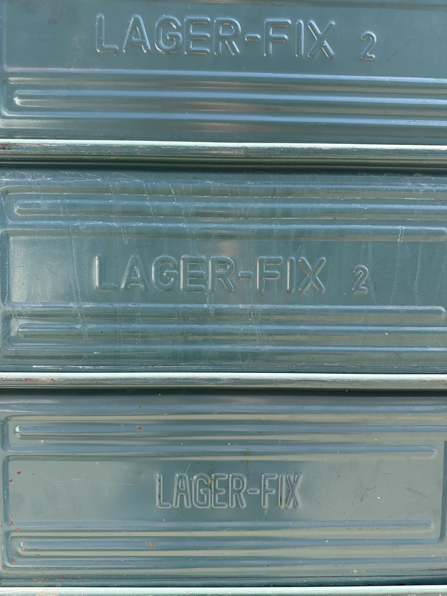 Casse di trasporto: Schäfer Lagerfix und Lagerfix 2 Metall Boxen – Usato da Zürich venduto da frauflufelberg 2