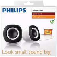 Lautsprecher 2.0 PHILIPS SPA2201-Multimedia/ Stereo+USB/NEU!