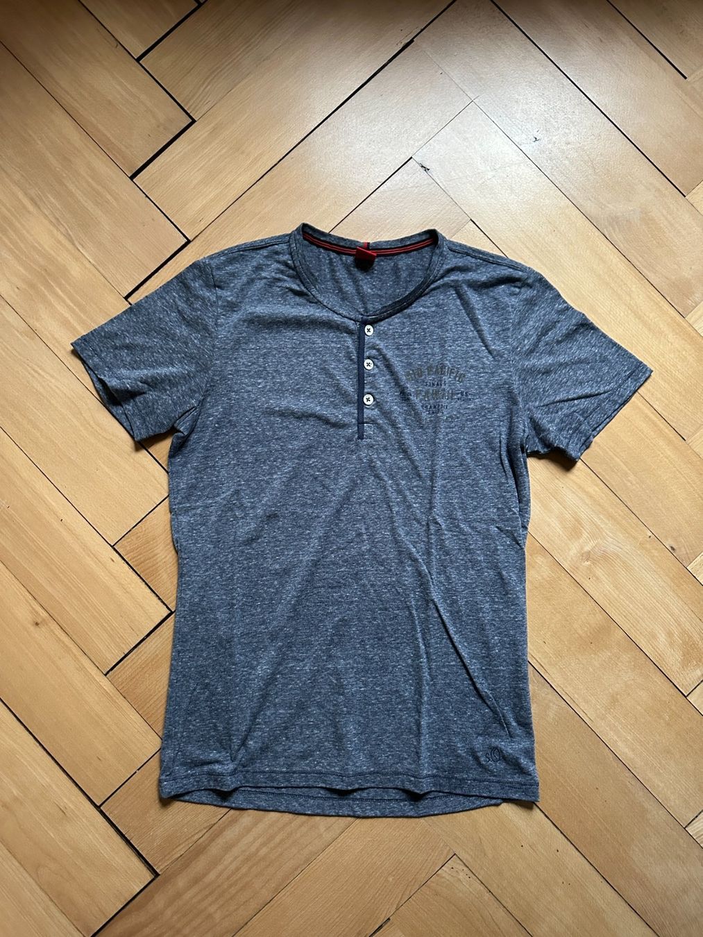 S.Oliver T-shirt: S.OLIVER - T-Shirt blau meliert M – Usato da Zürich venduto da Diazaio