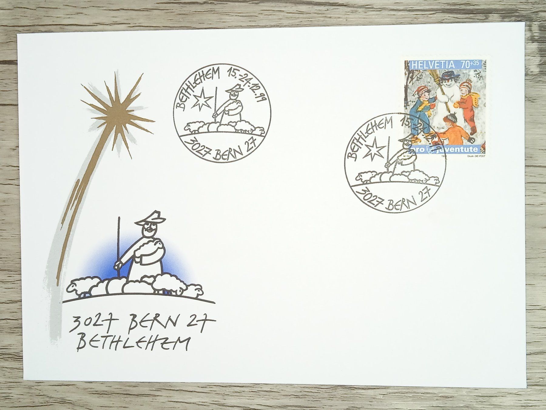 Tutti i francobolli: TR17 Enveloppe + Timbre Suisse 1999 – Usato da Cousset venduto da Patrick_Collections