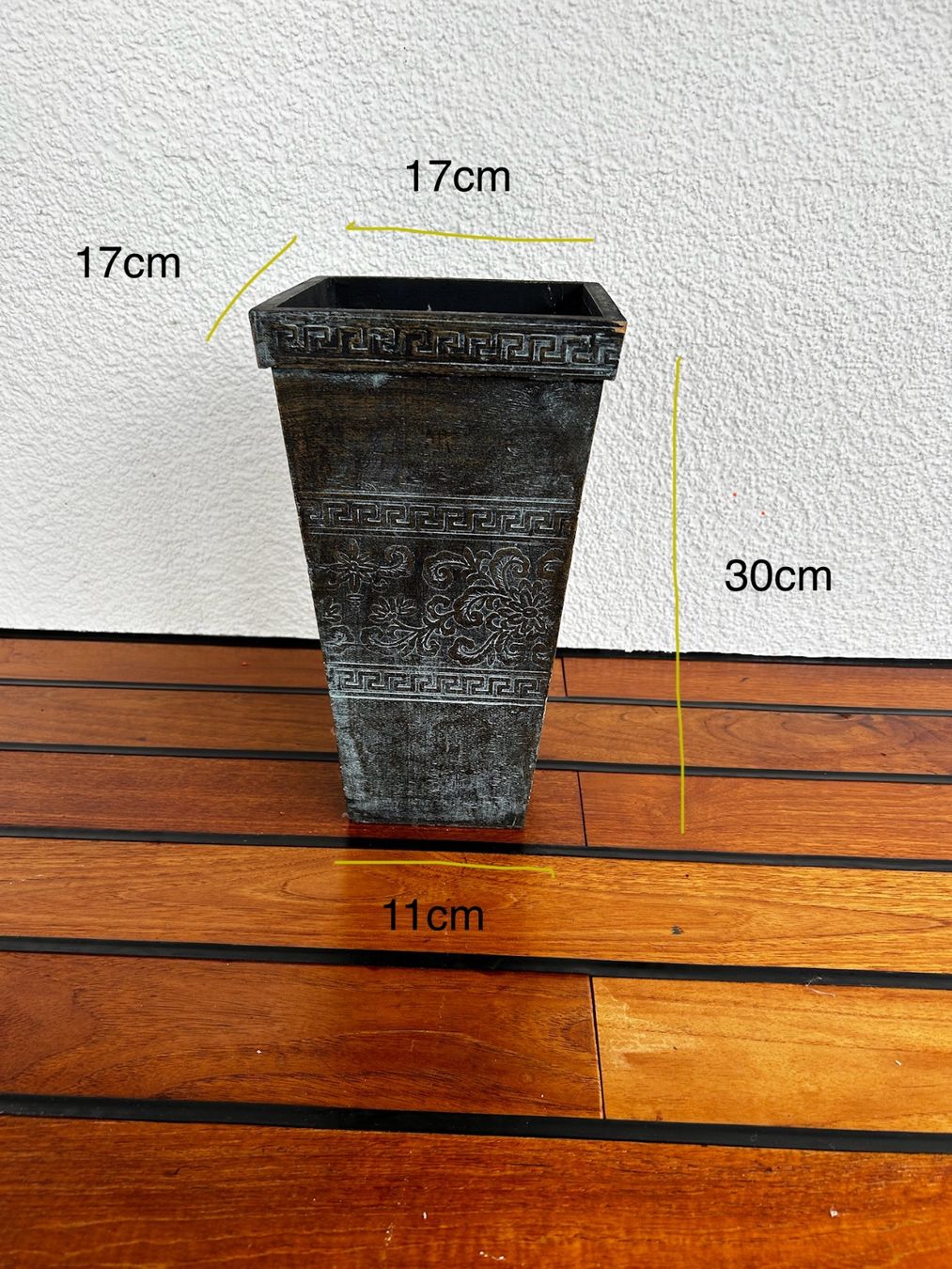 Vasi & Recipienti: Bodenvase Holz vintage – Usato da Madetswil venduto da MTR1618 3