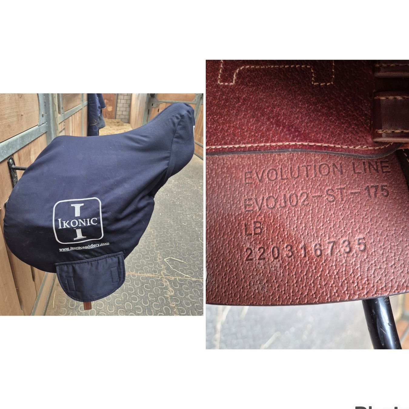 Sattel & Sattelzubehör: Ikonic Springsattel 17,5" – Neu (gemäss Beschreibung) aus Uster von bis_9yxr 4
