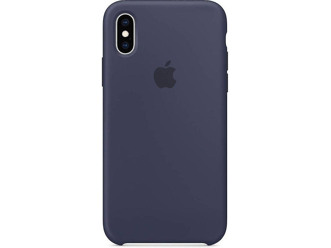 Apple Cover & Protezioni schermo: Apple Silicone Case Midnight Blue Apple iPhone X – Nuovo e nell'imballaggio originale da Horn venduto da xinnomix