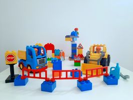 Lego Duplo Baustelle 10520 Frontlader 10529 Lastwagen Kran