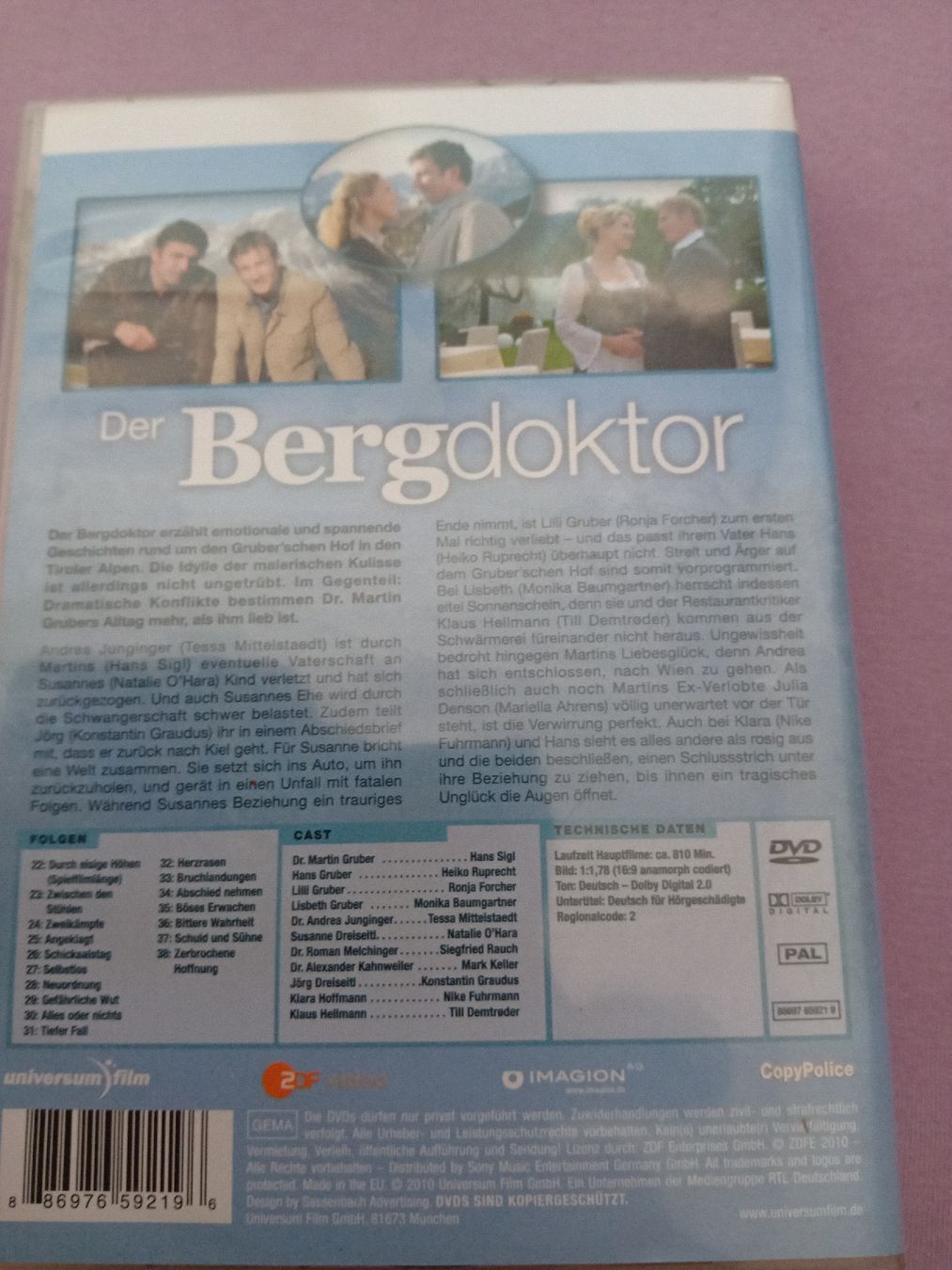 Tous les DVDs: DVDs Der Bergdoktor, Staffel 2 und 3 – D'occasion à Witterswil par hele04 2