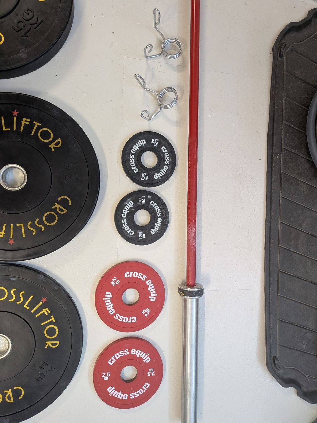Manubri & Pesi: Olympic weightlifting set - Crossliftor – Nuovo (secondo la descrizione) da Dompierre FR venduto da luc_95pt 1