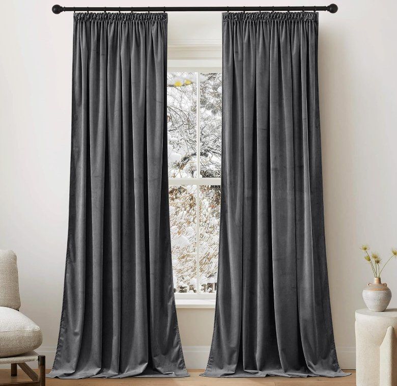 Tende: Samtvorhänge 2er-Set BxH 140x260cm – Nuovo e nell'imballaggio originale da Adlikon b.Regensdorf venduto da MK-VORHANGSERVICE