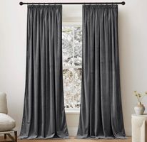 Samtvorhänge 2er-Set BxH 140x260cm