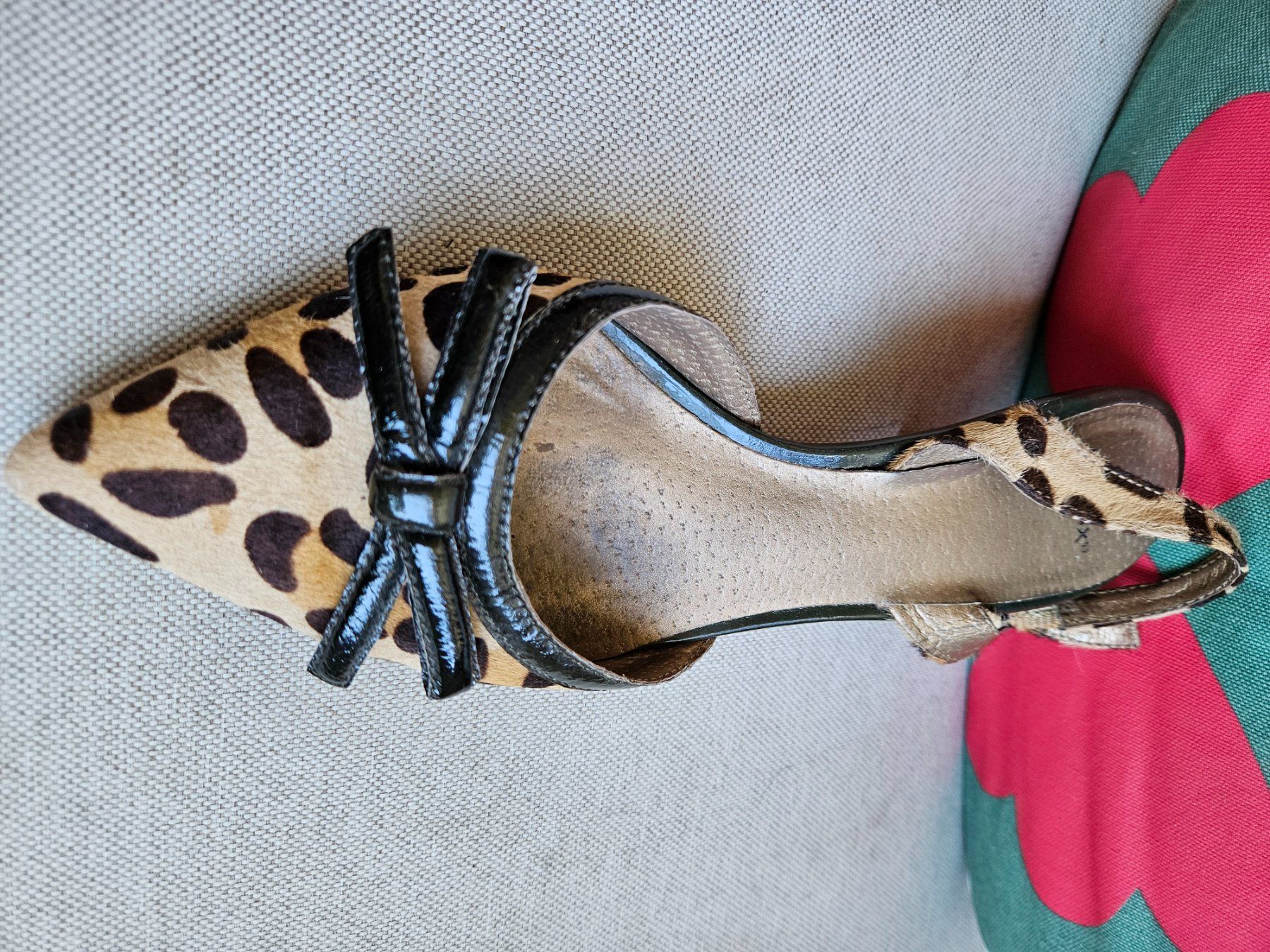 Scarpe da donna: Leoprint Kitteheel Slingpumps – Usato da Zürich venduto da nureni 1