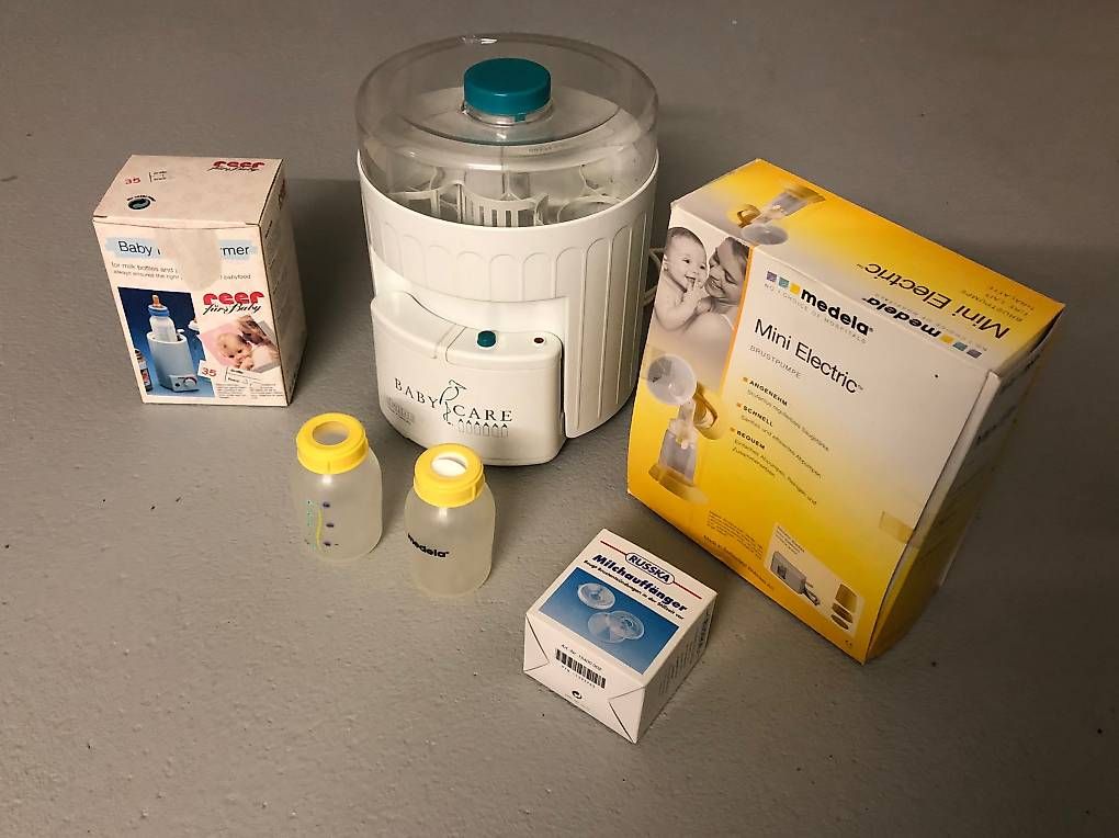 Accessori per l’allattamento: Still Set: Muttermilchpumpe, Sterilisator, Flaschenwärmer... – Usato da Brugg AG venduto da auttenwe