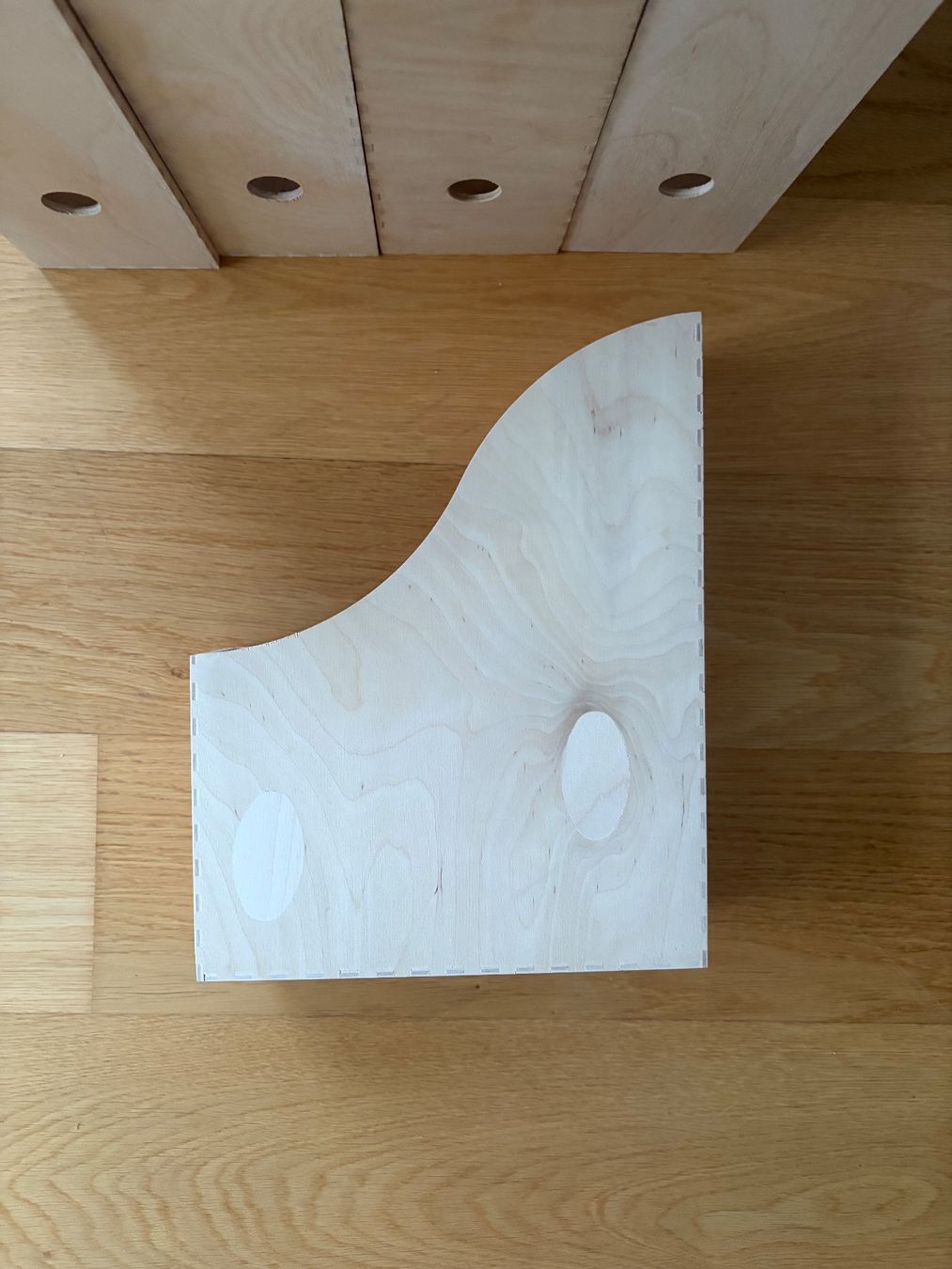 Ordner: Ablagefächer 5 Stk. aus Holz – Gebraucht aus Windisch von Laura_1991 4