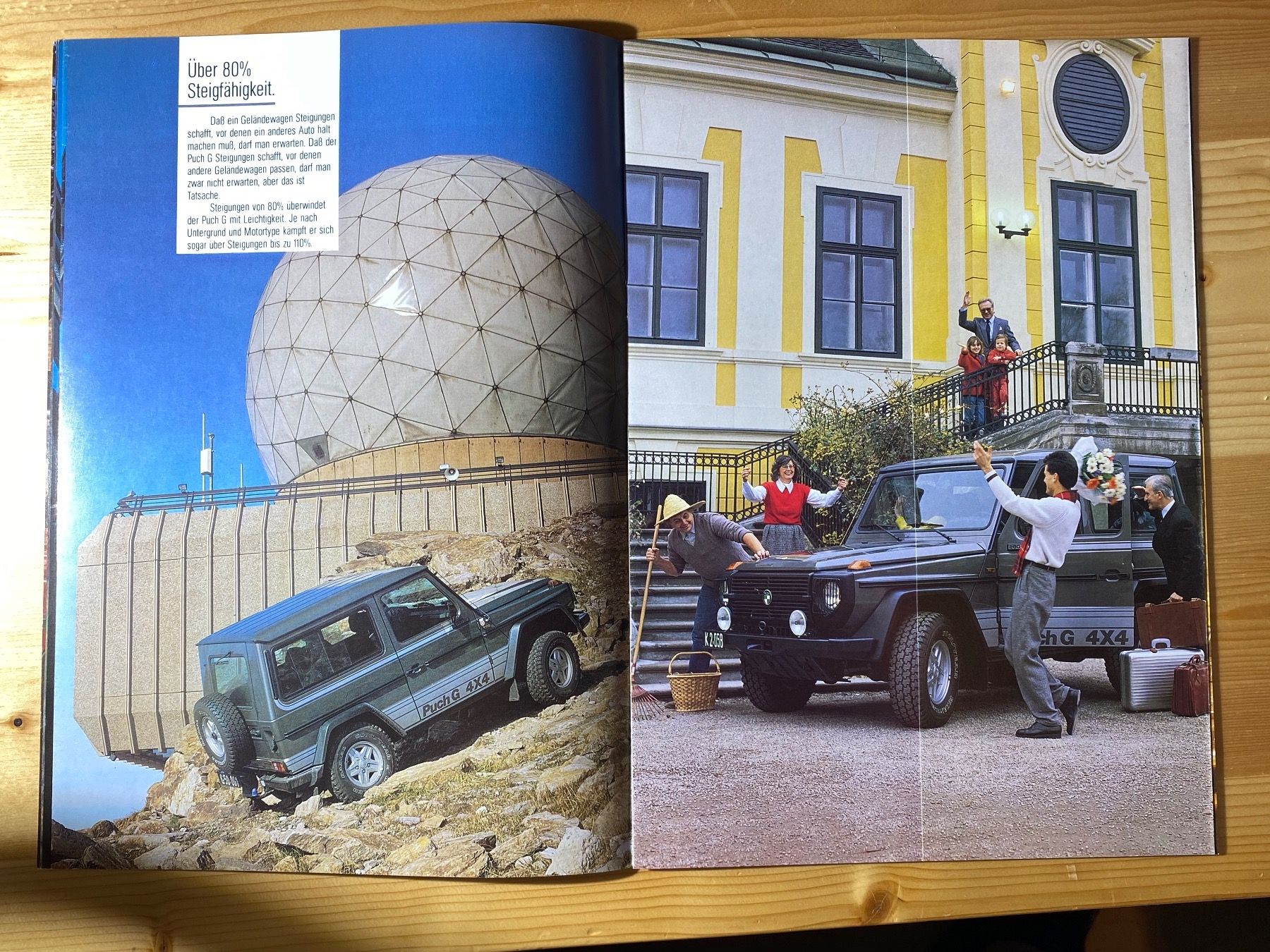 Puch Dokumente: Puch G. 4x4 Prospekt 1985 – Gebraucht aus Herisau von Fissore 1