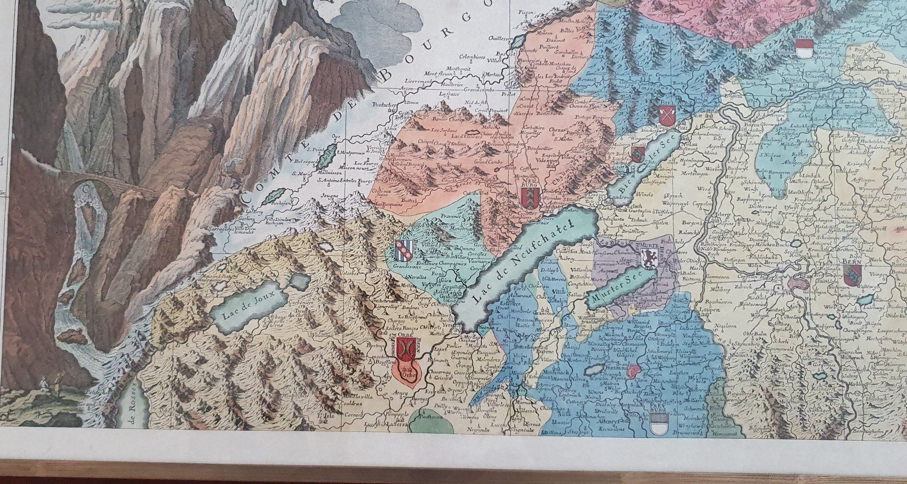 Foto & Immagini: Bild- Die Nova Helvetiae tabula geographica – Usato da Kreuzlingen venduto da Rschweiz1 1