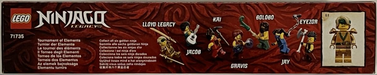 Lego Kit di costruzioni: LEGO Ninjago 71735 Turnier der Elemente – Nuovo e nell'imballaggio originale da Frinvillier venduto da Tulepule 2