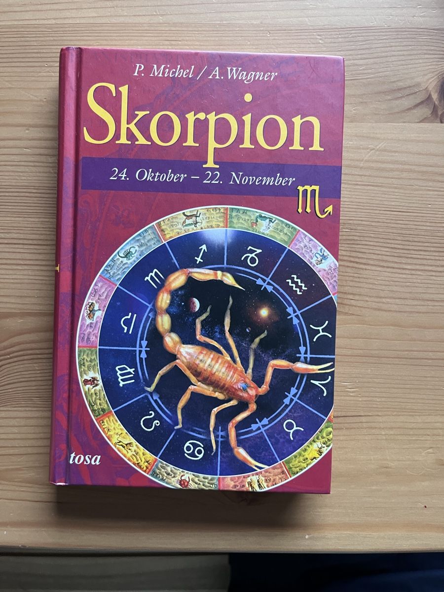 Libri: Skorpion Sternzeichen Buch – Usato da Fehraltorf venduto da spearman