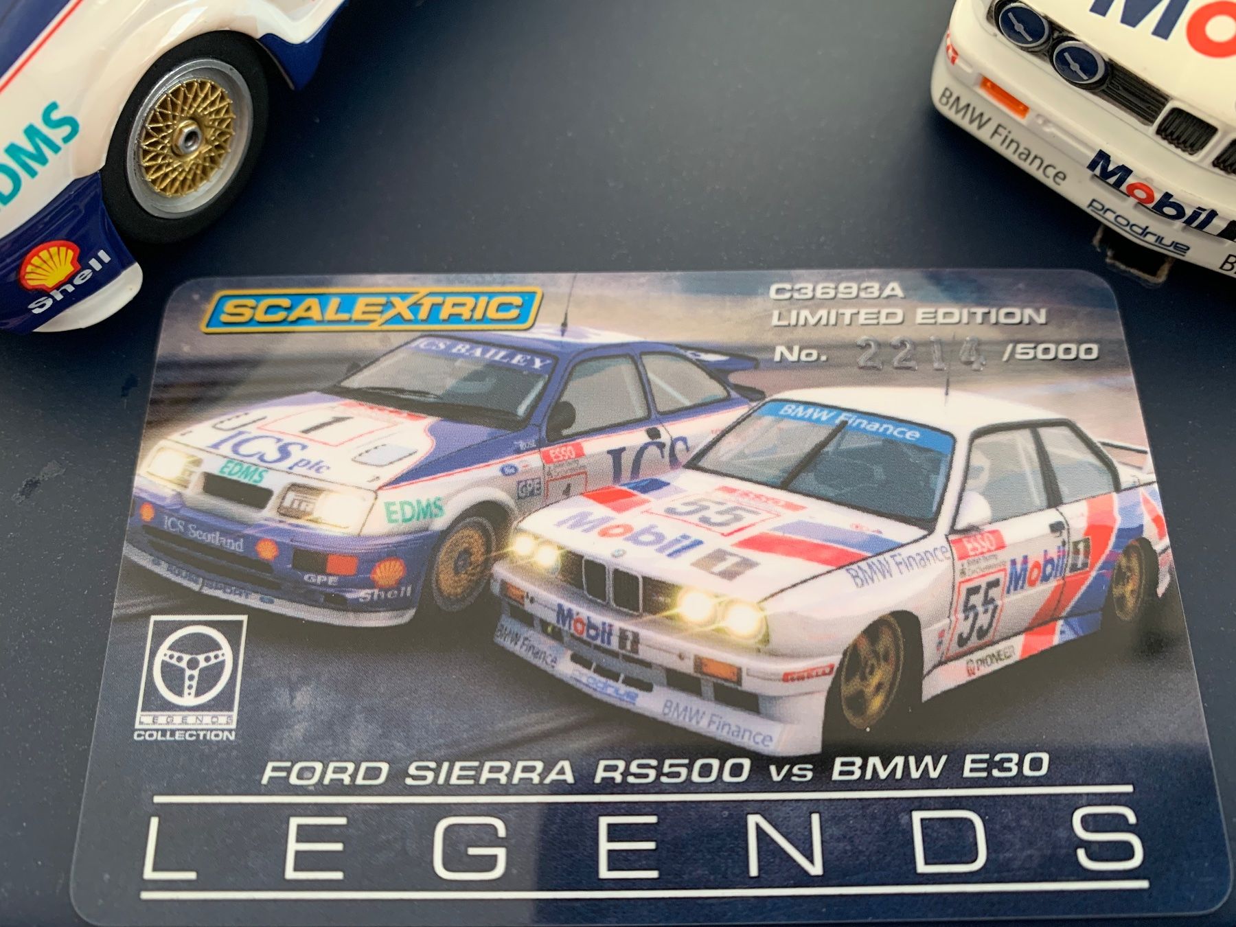 Scalextric Modellautos: Scalextric Legends BMW E30 und Ford Sierra RS500 – Neu und originalverpackt aus Remigen von Kowalzki 2