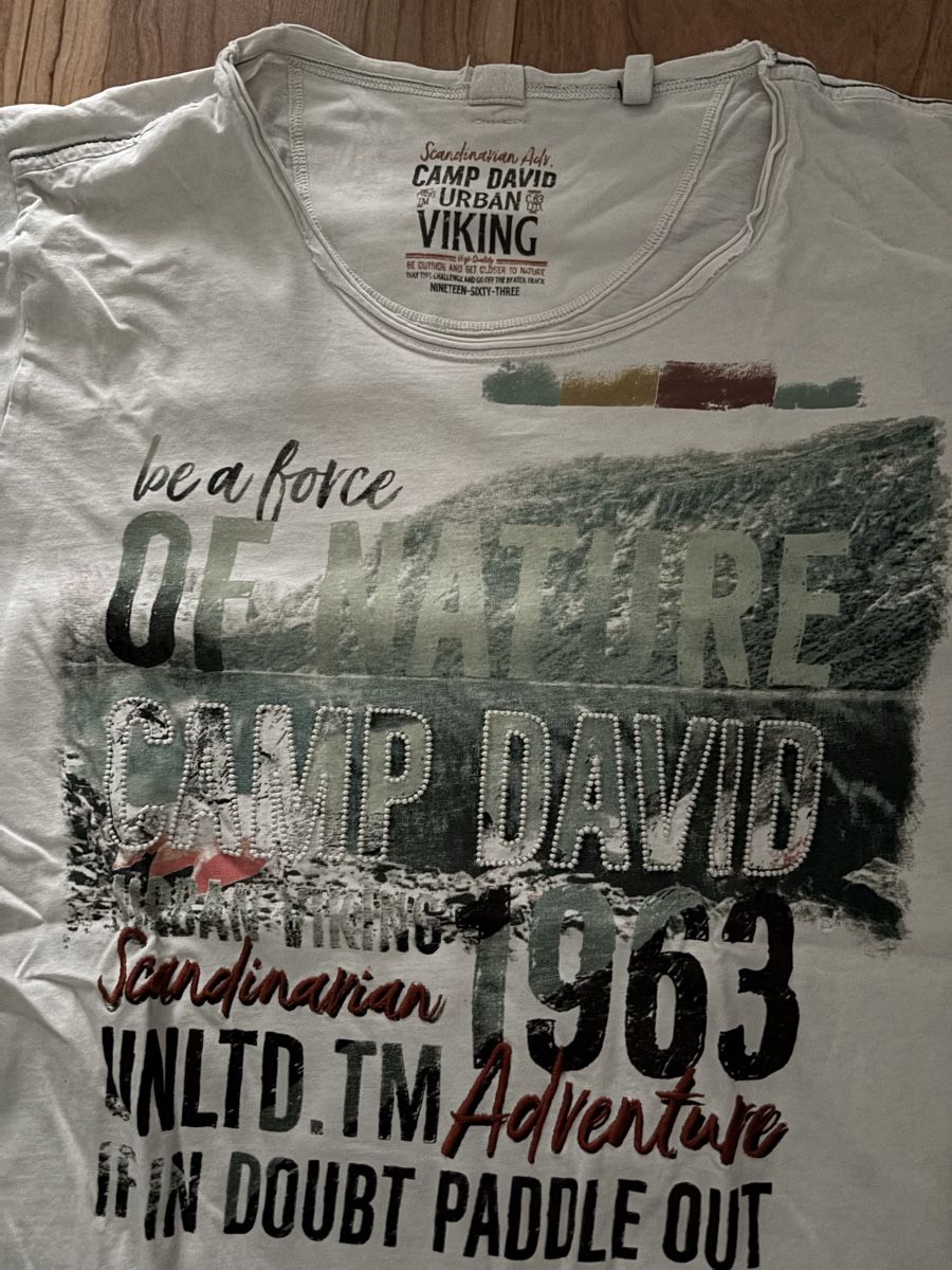 Camp David T-shirt: T-Shirt Camp David – Usato da Dübendorf venduto da dor_2yvd 1