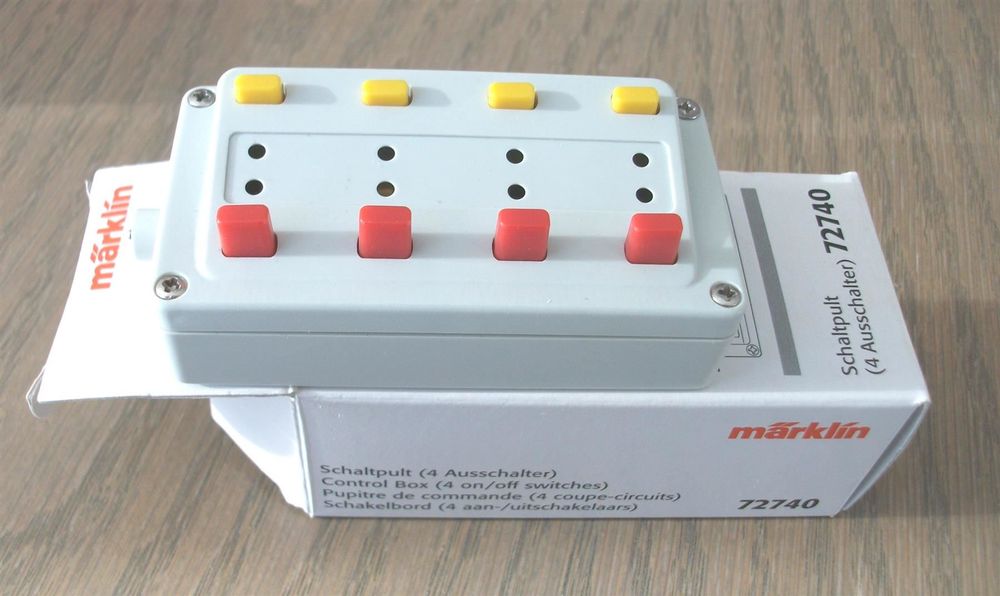 DL246-0,5# 3x Märklin H0 Scala Z Ecc Quadro Comandi Testato 72730 72740 - Foto 3