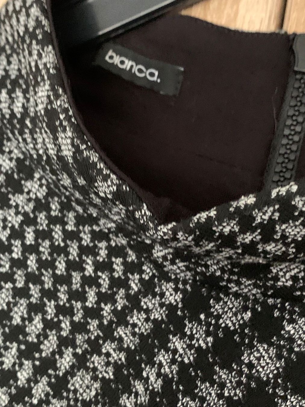 Maglioni & Felpe: Bianca Grösse 46 Pullover schwarz grau weiss Karo Muster – Usato da Nussbaumen AG venduto da brigitebardot 5
