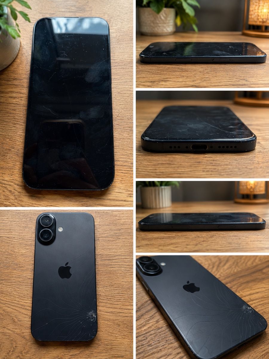 Apple Handys / Smartphones: ✨iPhone 16 schwarz, AKKUSTAND: 92%✨ – Gebraucht aus Altdorf UR von nemio.shop