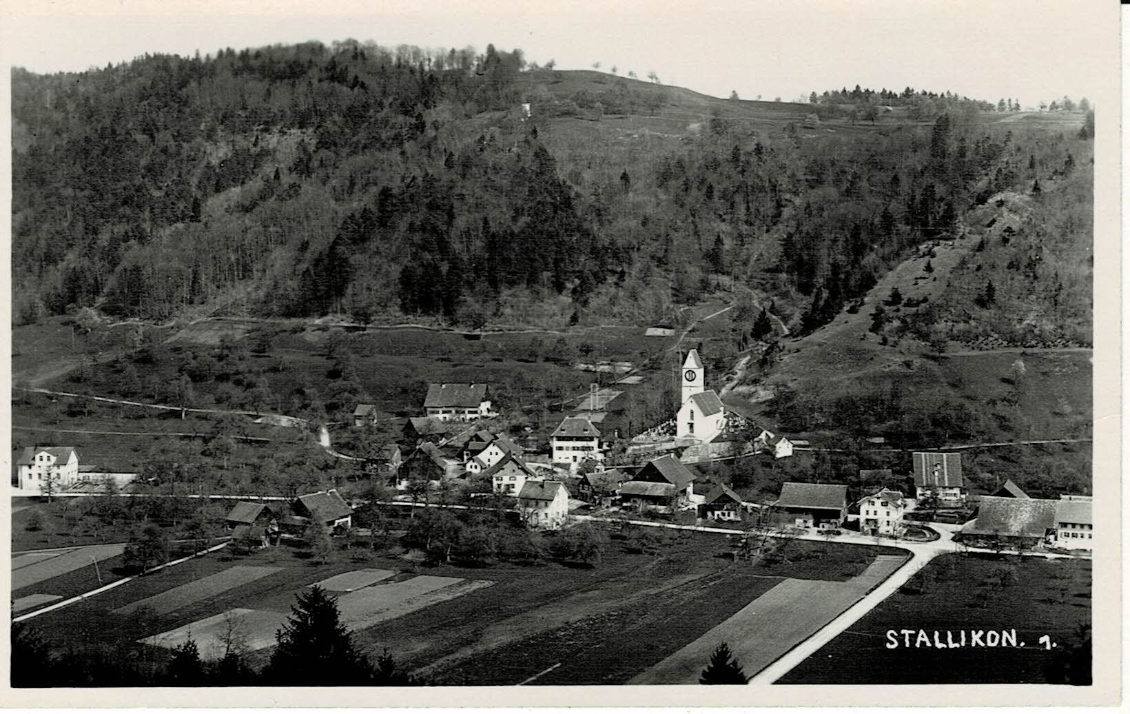 Cartoline postali: STALLIKON 1.  ZH ca 1930! – Nuovo (secondo la descrizione) da Hergiswil NW venduto da Kartenfrau