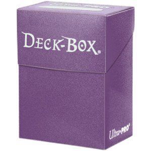 Altro in Decorazioni & Accessori: Ultra-Pro Solid Purple Deckbox – Nuovo e nell'imballaggio originale da Matzendorf venduto da SwissMagicKarten
