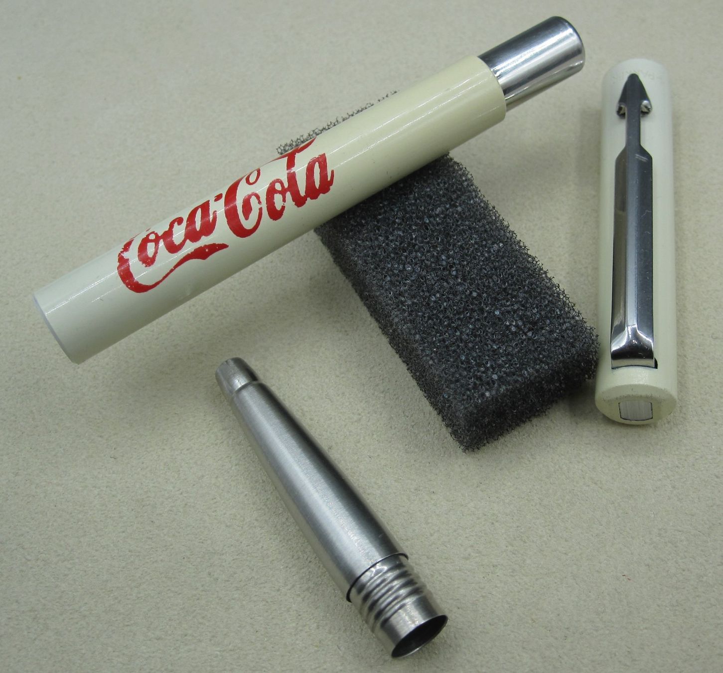 Parker Penna & Evidenziatori: Stylo Roller PARKER Vector Blanc polaire – Usato da Nyon venduto da WHTF 1