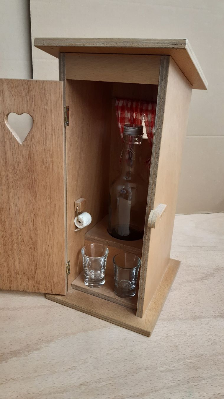 Alle Dekorationen: Schnapshüsli "Plumsklo" handgemacht – Neu (gemäss Beschreibung) aus Niederbipp von Tnidi 4