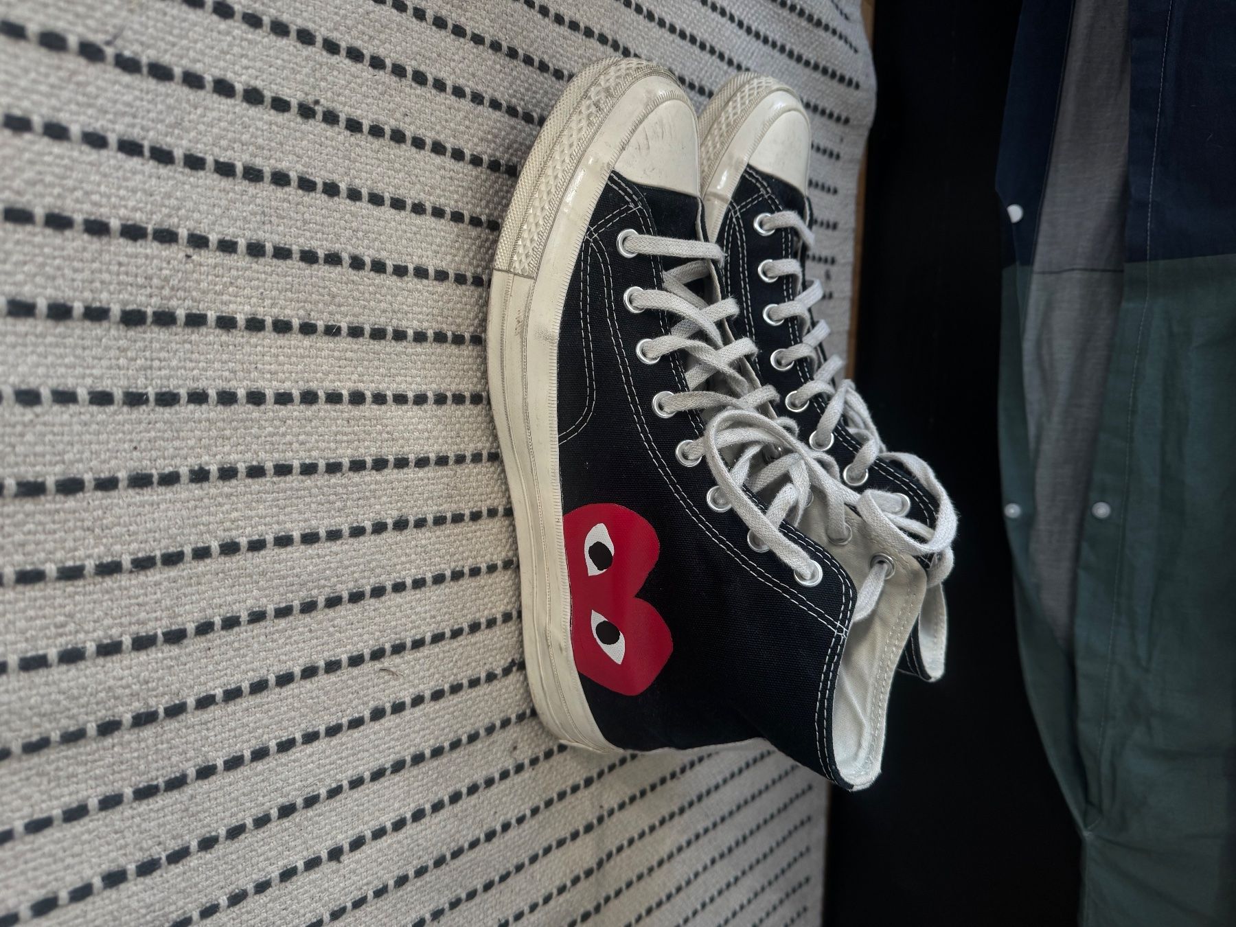 Comme Des Garcons Scarpe da uomo: Converse all star X Comme des Garçons 44 – Usato da Vaulruz venduto da ant_gbh6 1