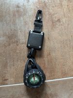 Tauchkompass Scubapro mit Retractor schwarz gebraucht