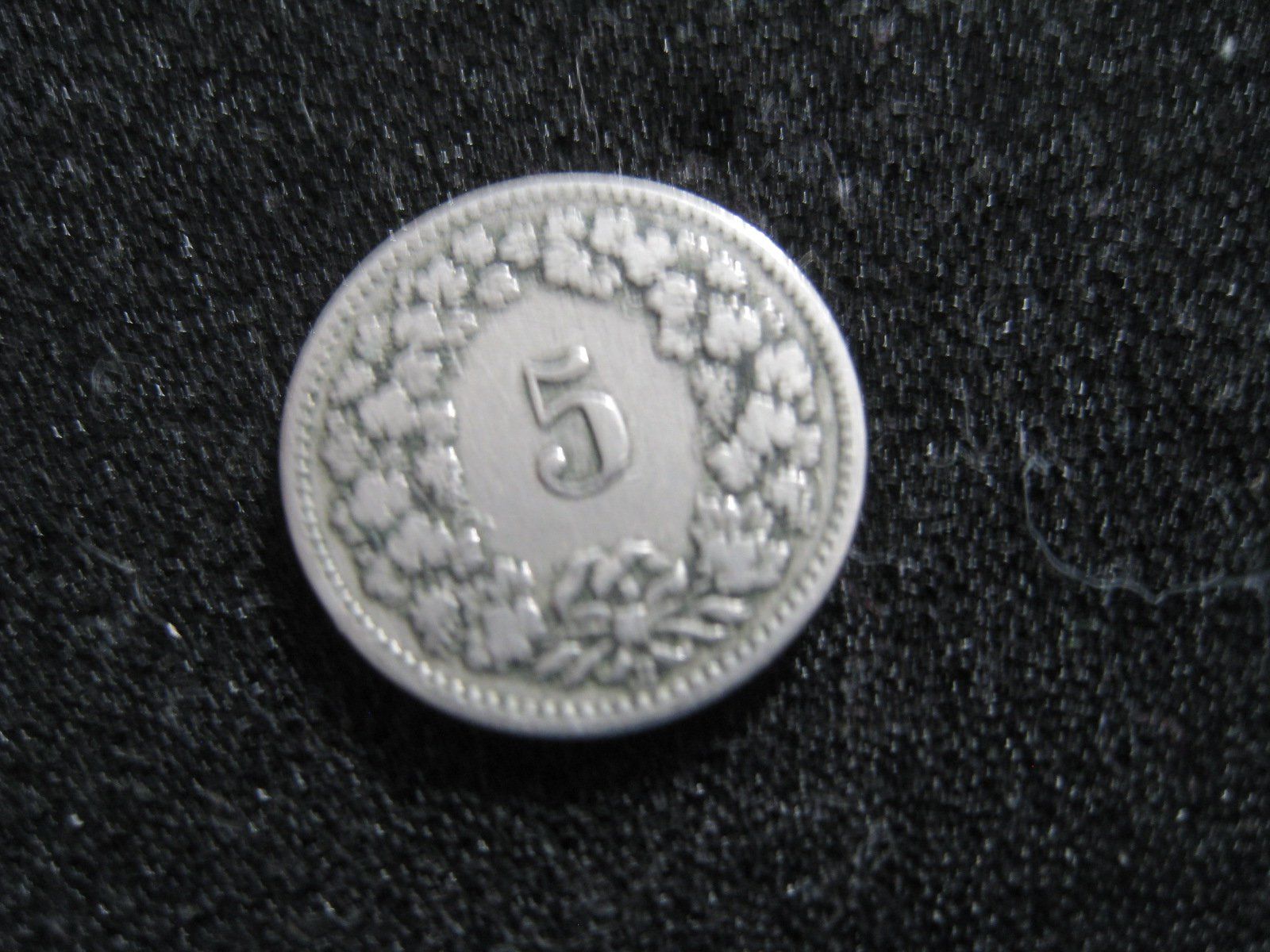 Tutti le monete: 5 Rappen 1895 ss  (24) – Usato da Aarwangen venduto da Pinsel7890 1