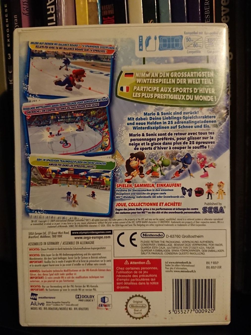 Giochi: Mario Sonic Olympic Winter GAMES FR DE – Usato da Farvagny-le-Grand venduto da LaCaverne 1