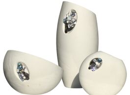 Trio Swarovski MILIK Vasen selten