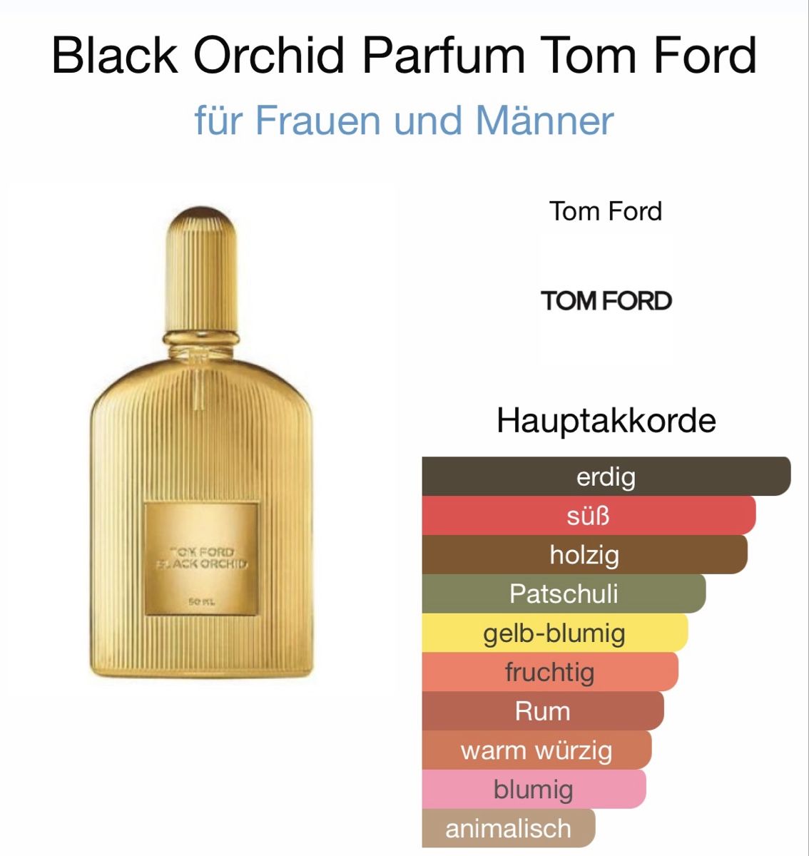 Tom Ford Profumi & Eau de Toilette: BLACK ORCHID Parfum Tom Ford - 2ML – Nuovo (secondo la descrizione) da Düdingen venduto da parfum_tester 1