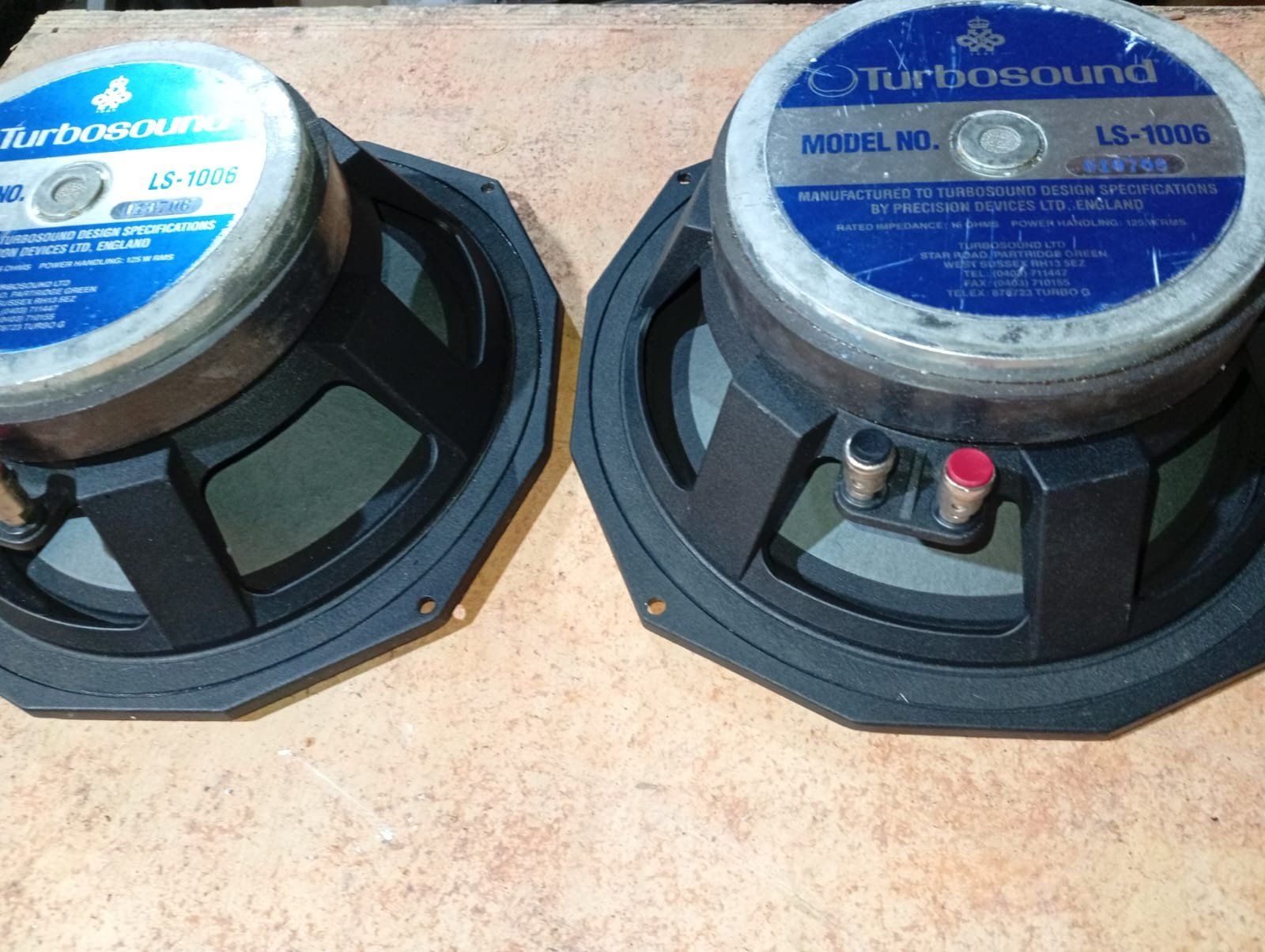 Turbosound Lautsprecher: Turbosound 10 Zoll - LS 1006 16 Ohm – Gebraucht aus Koppigen von connect1 5