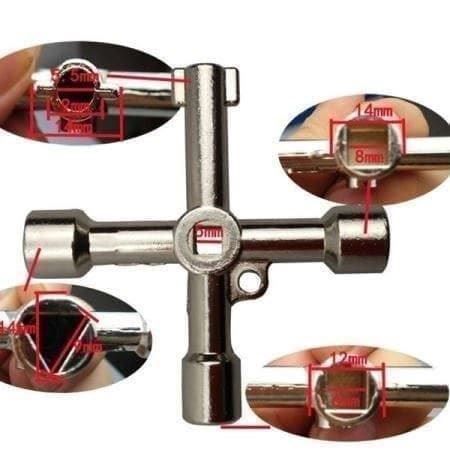 Tutti gli attrezzi: Schaltschrankschlüssel Universal – Nuovo e nell'imballaggio originale da Spreitenbach venduto da mario-shop.xs 1