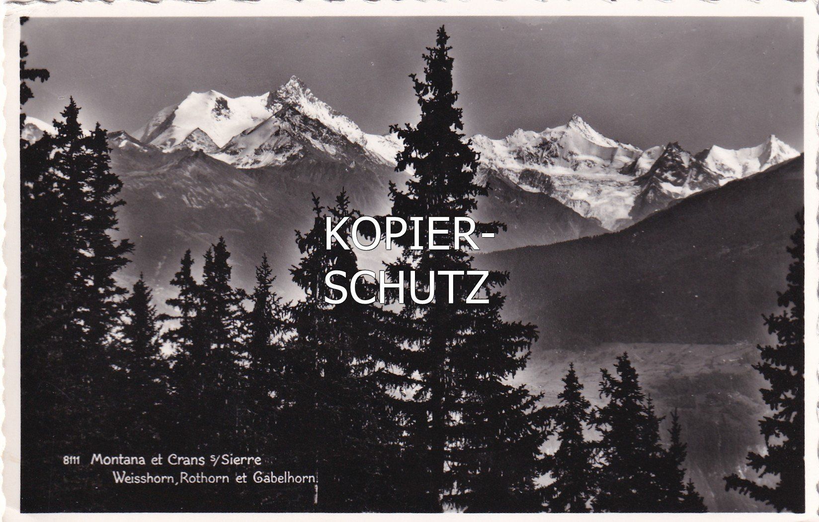 Cartoline postali: Montana et Crans sur Sierre /mp – Usato da Hombrechtikon venduto da Rudolf07