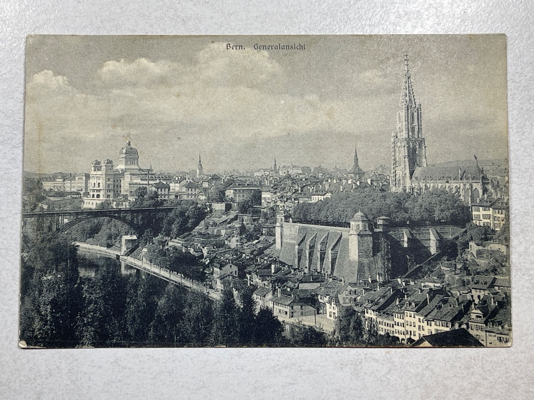 Cartoline postali: Alte Ansichtskarte von Bern, um 1913 – Usato da Strengelbach venduto da Aschatan5