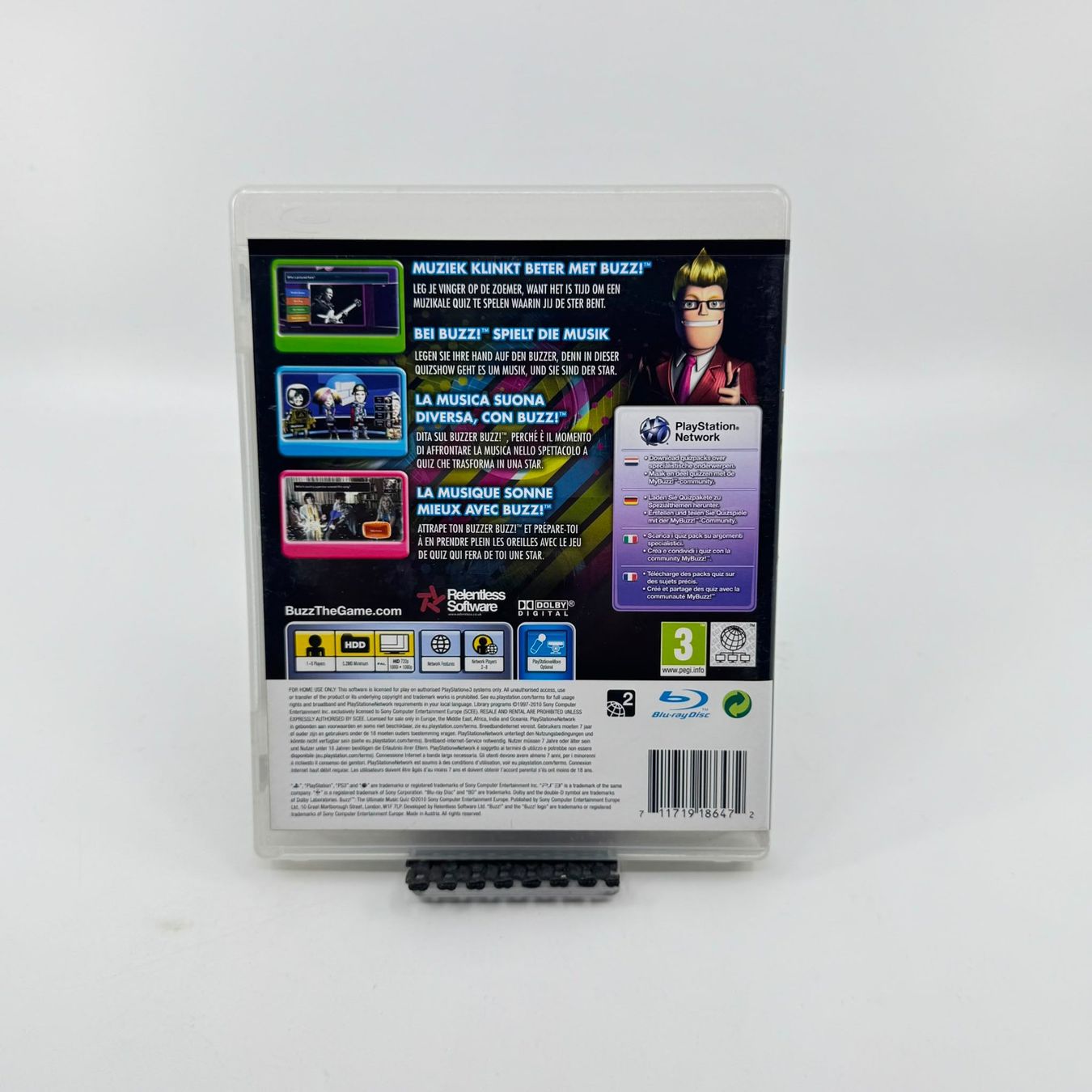 Spiele: Buzz The Ultimate Music Quiz (PS3) – Gebraucht aus Herisau von Seyashop1 2