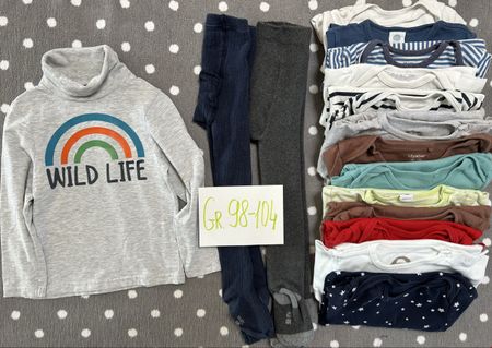 Kinder Kleiderpaket Gr. 98/104