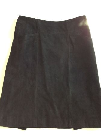 Bottega Veneta leather skirt/Lederrock