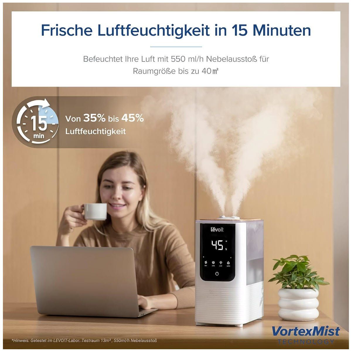 Umidificatori d'aria: Luftbefeuchter Levoit OasisMist (Neuwertig) – Usato da Wiesendangen venduto da Mib2000 3