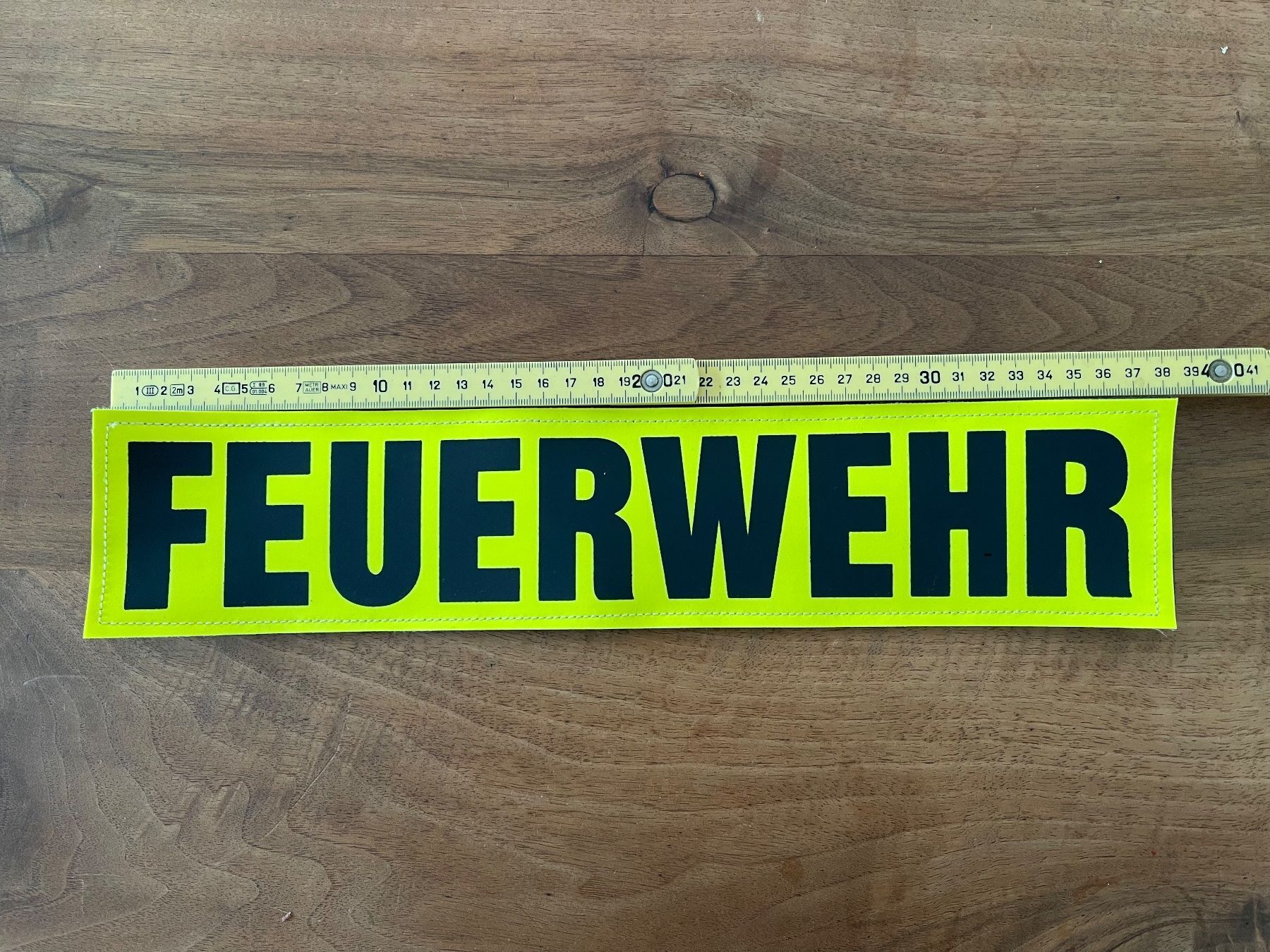 Placchette & Badge: Feuerwehr Rückenschild Klett – Nuovo (secondo la descrizione) da Rüschlikon venduto da YM8803 2